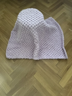 Puffy deka - fialová